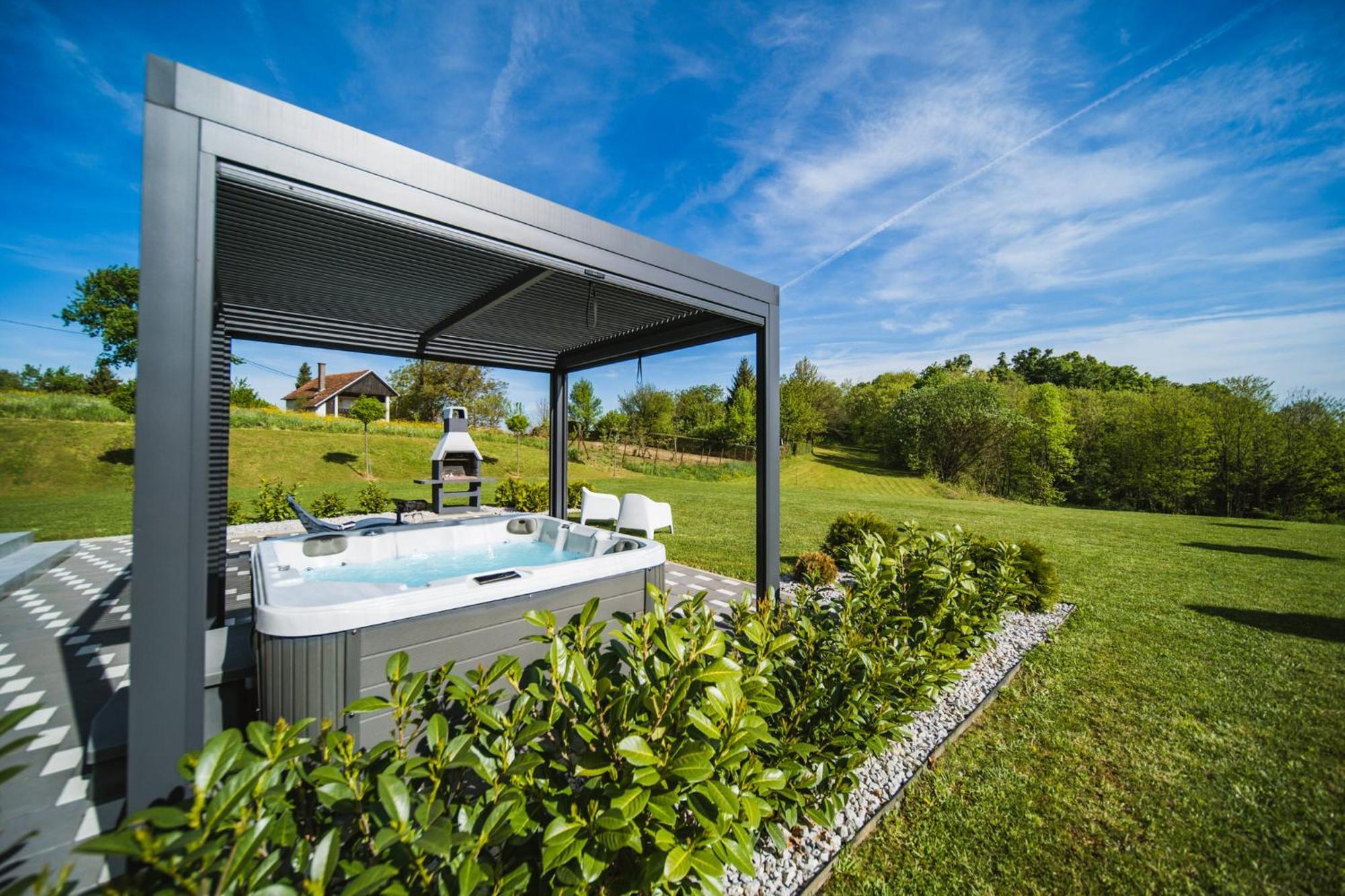 K Relax Place, Varazdinske Toplice, Modern Home With Sauna, Jacuzzi, Wifi Exterior foto